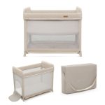 01 kinderkraft travel cot moon dream beigejpg