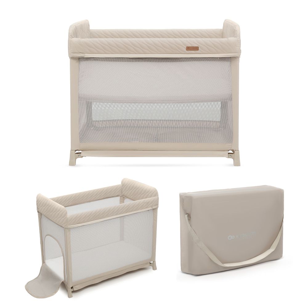 01 kinderkraft travel cot moon dream beigejpg
