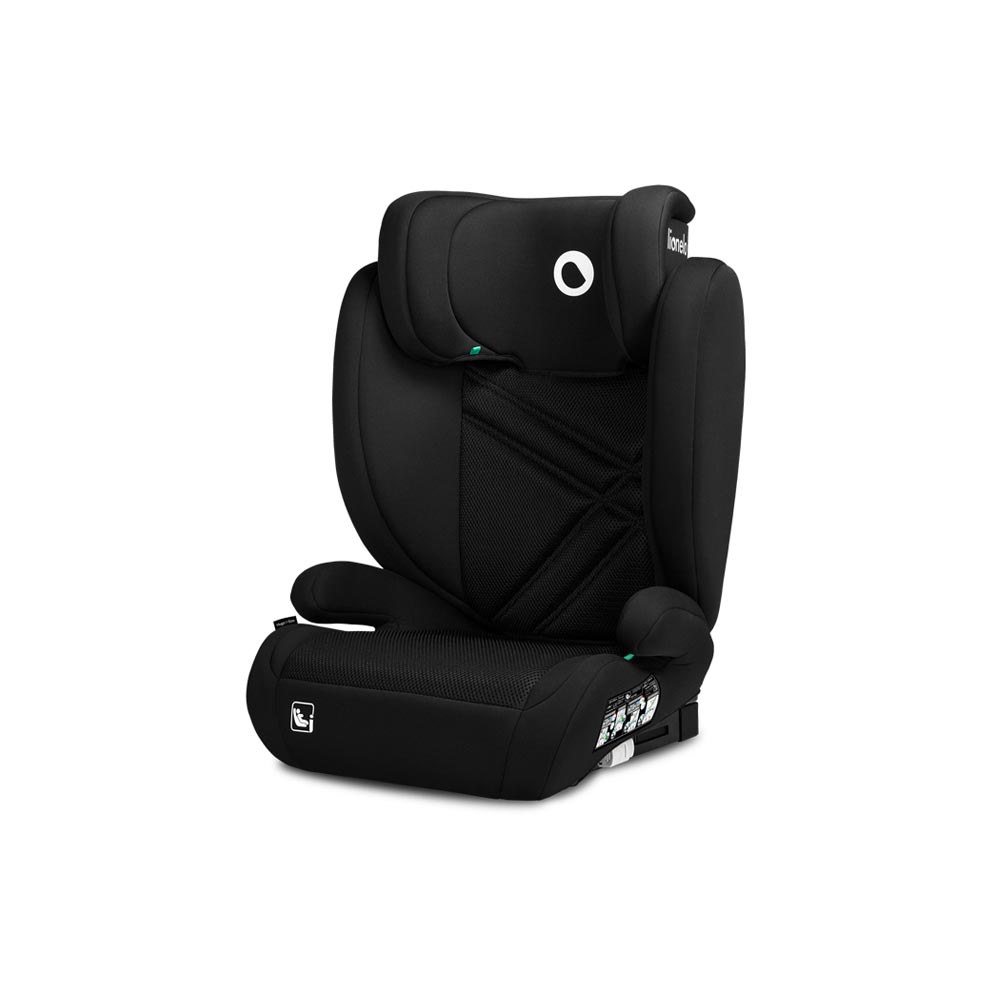 01 lionelo autosjedalica hugo i size 15 36 kg 100 150 cm black carbon