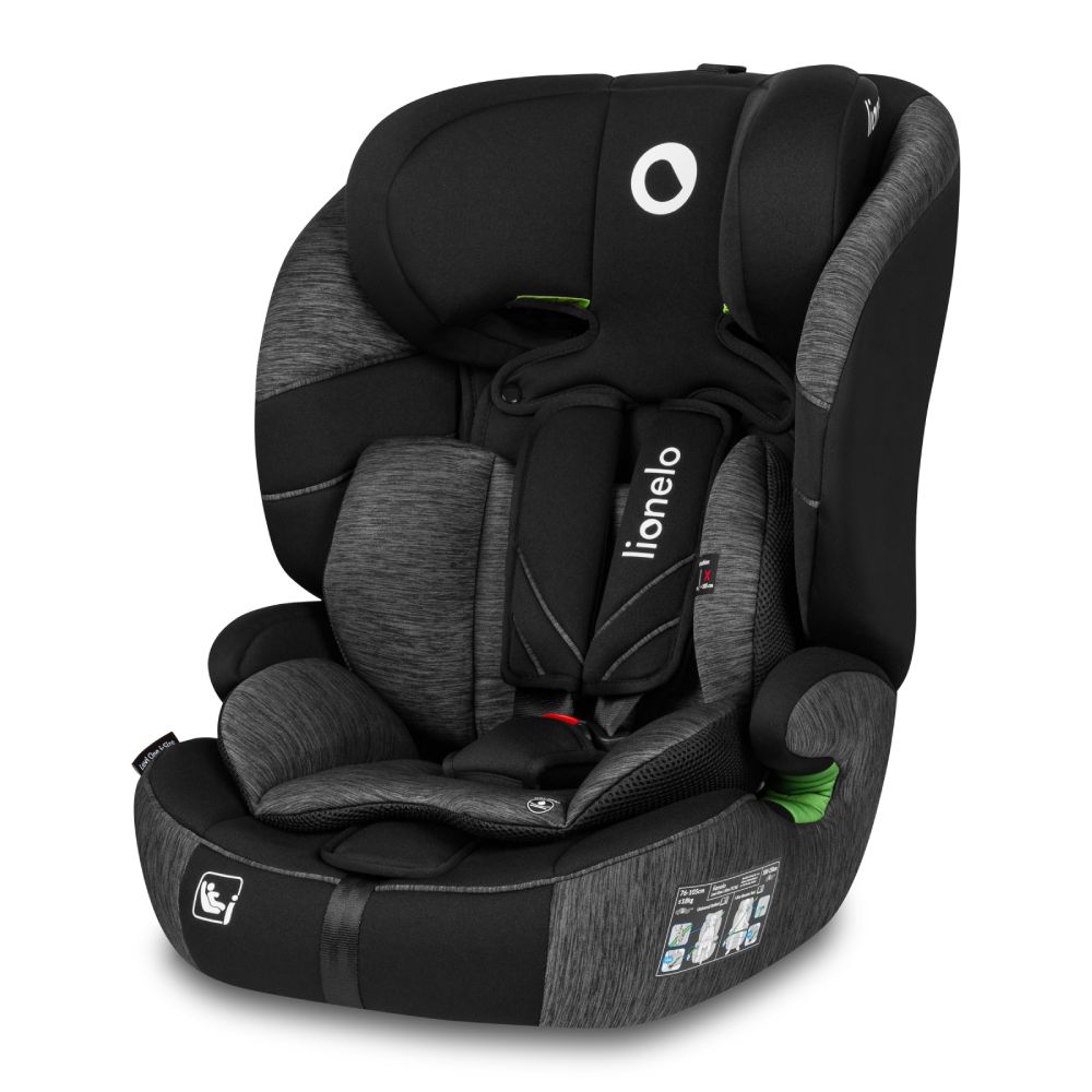 01 lionelo autosjedalica levi one i size 9 36 kg 76 150 cm 360 black greyjpg 1