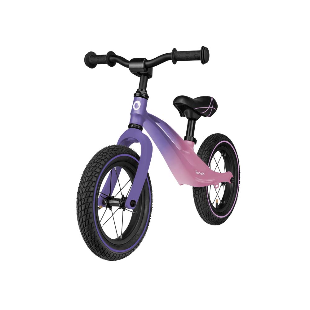 01 lionelo balans bicikl bart air pink violet
