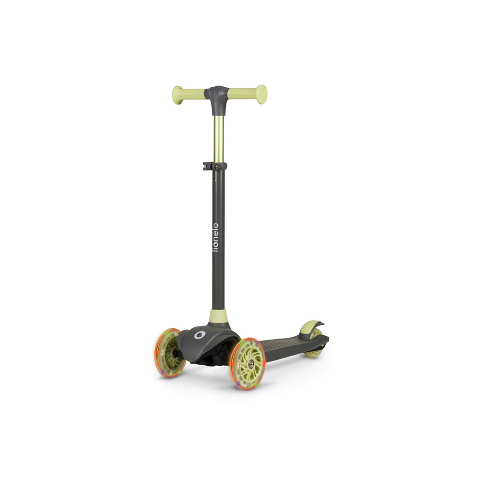 01 lionelo romobil jessy led grey green