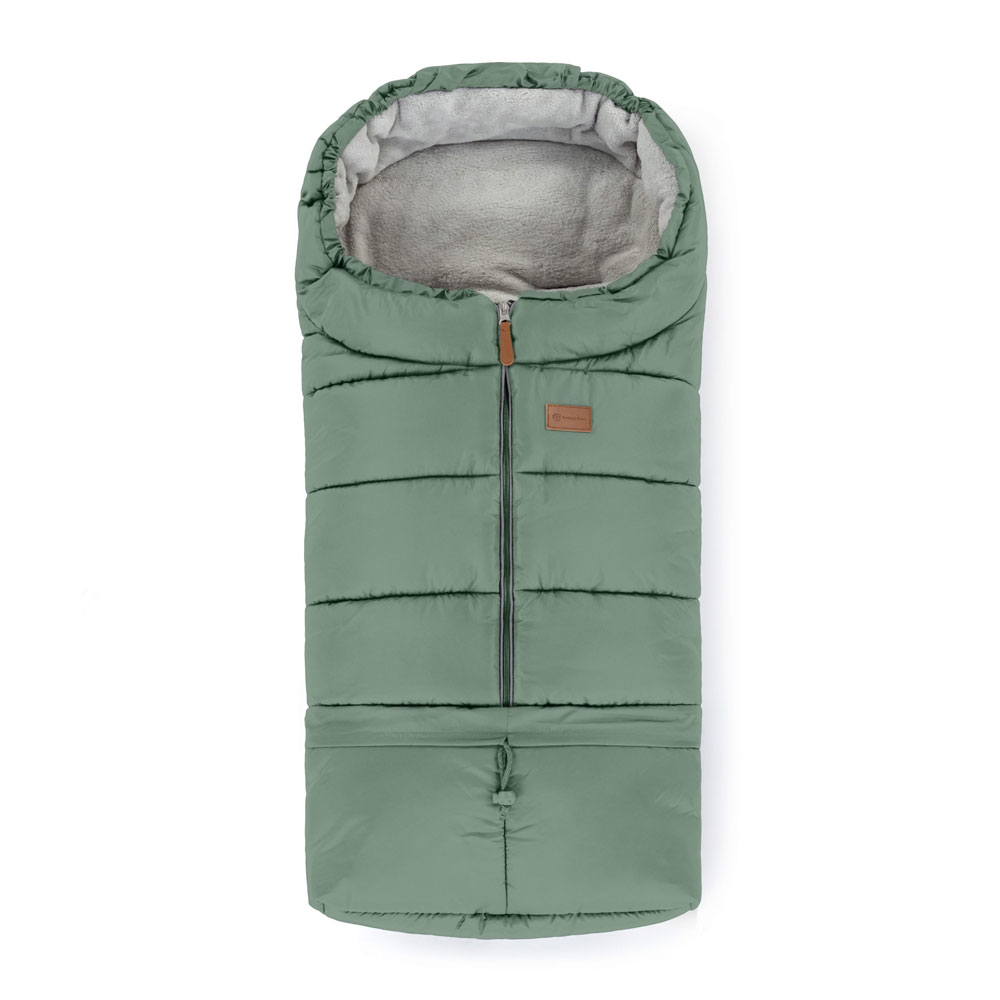 01 petitemars footmuff jibot 3 in 1 pale eucalypt