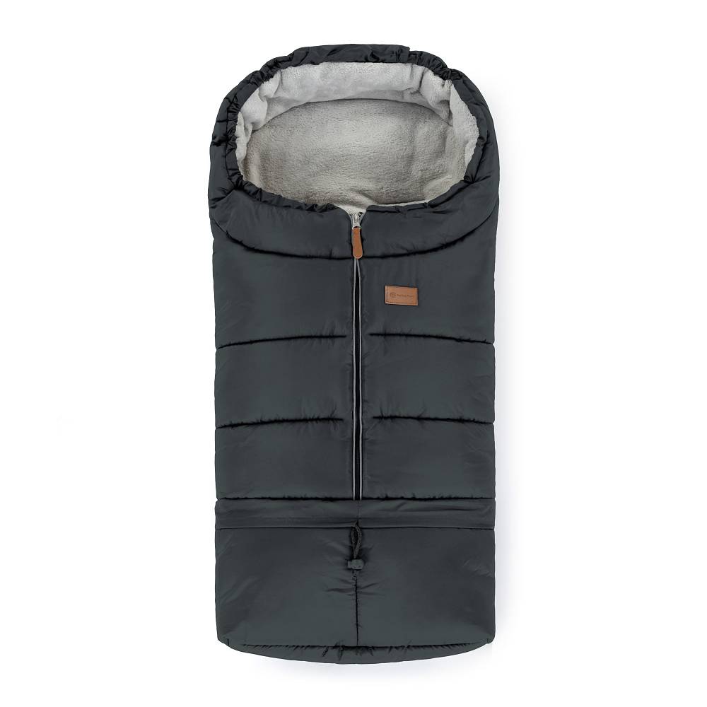 01 petitemars footmuff jibot 3 u 1 zimska vreca za kolica charcoal grey 1