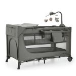 01kinderkraft putni krevetic s dodacima 3u1 joy 2 dark grey
