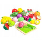 02 ecotoys drveno voce set od 20 elemenata