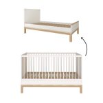 02 loop kinderbetkrevet 140x70 cm natural oak white