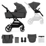 02kinderkraft djecja kolica yoxi 2u1 moonlight grey 1