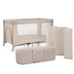 02kinderkraft putni krevetic 2u1 joy 2 beige 1