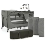 02kinderkraft putni krevetic s dodacima 3u1 joy 2 dark grey
