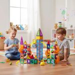 03 magnetni set gradevinski blokovi marble run 134 dijelovajpg