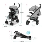 07 kinderkraft kisobran kolica siesta roza