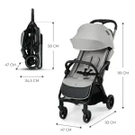 07kinderkraft sportska kolica apino dove grey