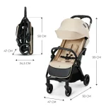 07kinderkraft sportska kolica apino dune beige