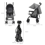 08kinderkraft kisobran kolica tik stone grey