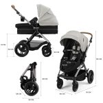 10 kinderkraft kolica moov 2 xl 3u1 mink pro moonlight greyjpg
