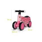 10 lionelo balans bicikl sammy pink rose