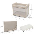 11 kinderkraft travel cot moon dream beigejpg