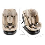 12 kinderkraft autosjedalica xpedition 3 i size 0 36 kg 40 150 cm 360 beigejpg