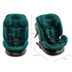 12 kinderkraft autosjedalica xpedition 3 i size 0 36 kg 40 150 cm 360 greenjpg