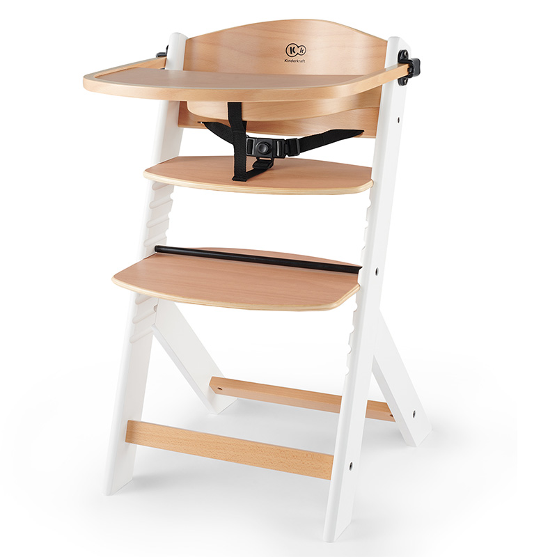 kinderkraft hranilica 3u1 enock bijela natur 1 1