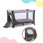 kinderkraft putni krevetic leody siva 12 1