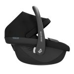 8440104110 2024 maxicosi carseat babycarseat pebbles black tonalblack canopy side 1