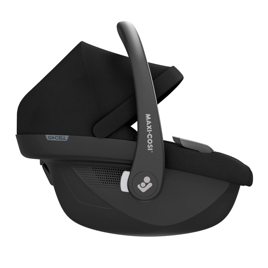 8440104110 2024 maxicosi carseat babycarseat pebbles black tonalblack canopy side 1