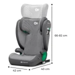kinderkraft autosjedalica junior fix 2 i size 100 150 cm rocket grey 08