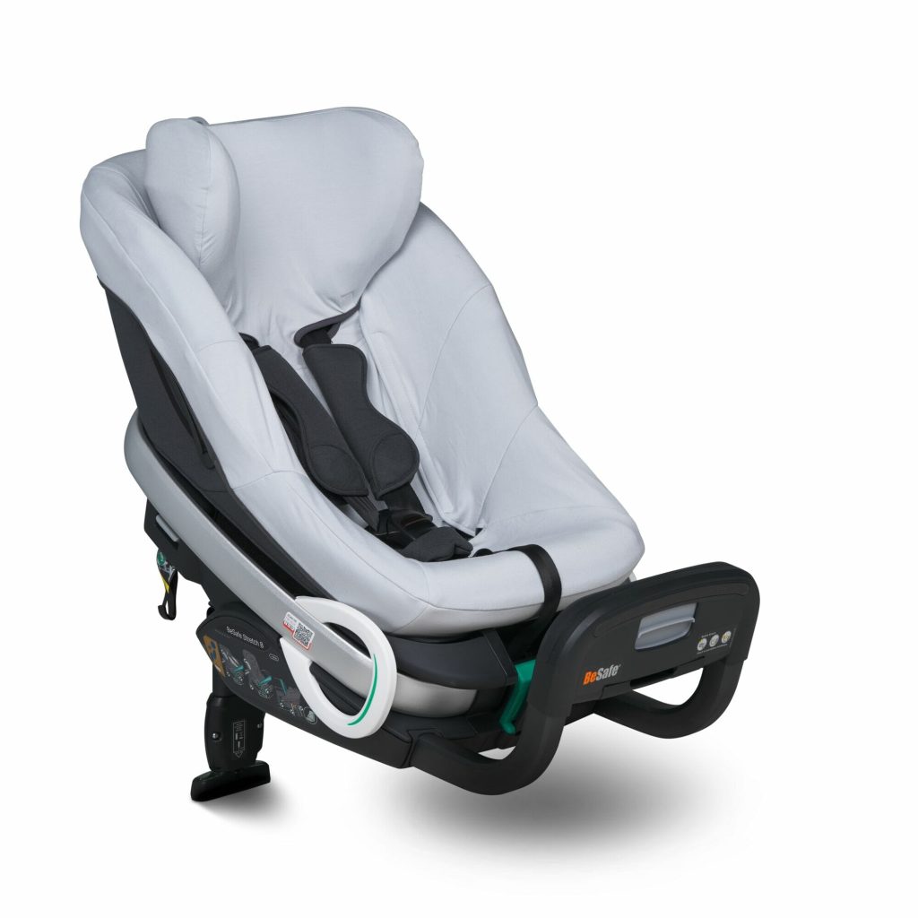 11020444 BeSafe Child Seat Cover Stretch Glacier Grey shadow