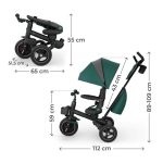 12 kinderkraft tricikl spinstep 2 plus zelenijpg