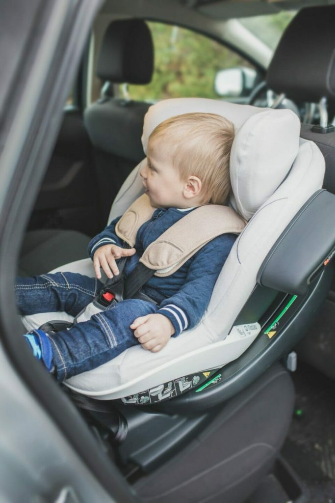 BeSafe Child seat cover Glacier Grey on iZi Modular i Size 2