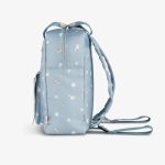 Kids Backpack Spaceship Dusty Blue 2