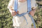 Kids Backpack Spaceship Dusty Blue Lifestyle 9