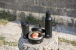 Large Thermal Food Jar 400ml Black Lifestyle 5