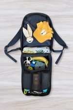 MiniMeis Dusk Blue Core Backpack Lifestyle 1