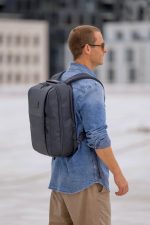 MiniMeis Dusk Blue Core Backpack Lifestyle 5