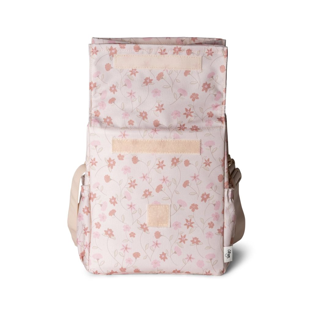 Thermal Roll Up Lunch Bag Flowers 3