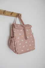 Thermal Roll Up Lunch Bag Unicorn Blush Pink Lifestyle 2