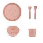 Z1031 Bio Based Tableware Set Unicorn Blush Pink Extra 1