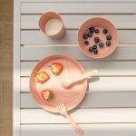 Z1031 Bio Based Tableware Set Unicorn Blush Pink Extra 2