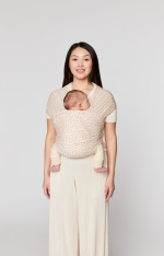 ergobaby carrier aura wrap knit dainty blooms 2