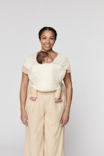 ergobaby carrier aura wrap mesh cream 2