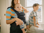 ergobaby carrier omni classic mesh black two truths lifestyle