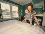 ergobaby carrier omni classic mesh soft olive two truths lifestyle scaled 1